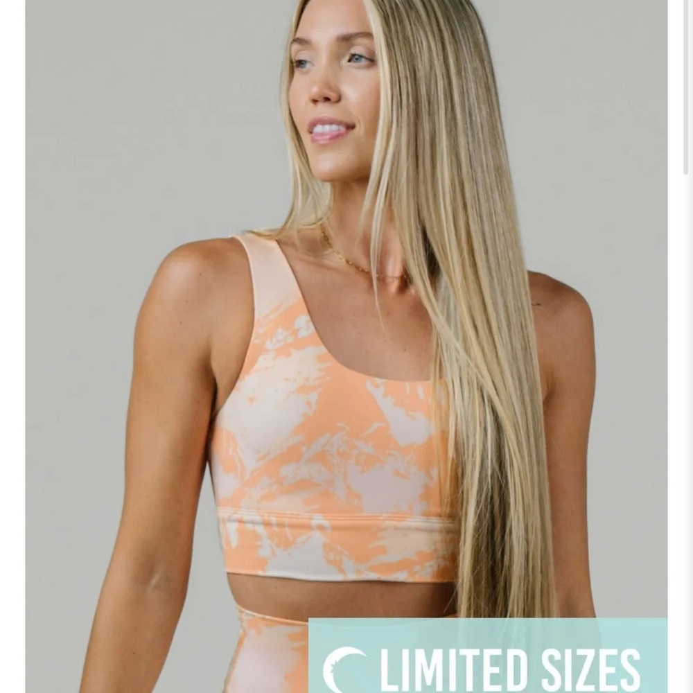 Orange Cream Confluence Bra 2 - Picture 2 of 3